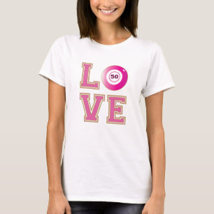Bingo Lover gepersonaliseerd T-shirt