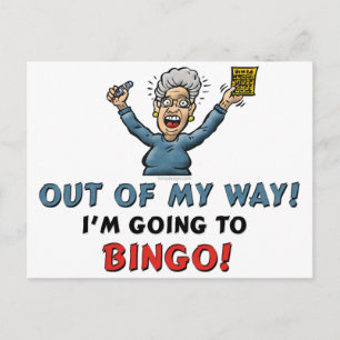 Bingo Lovers Briefkaart