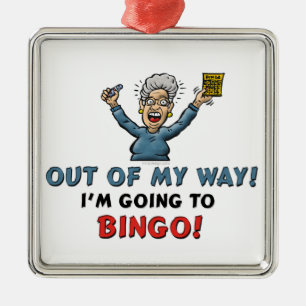 Bingo Lovers Metalen Ornament
