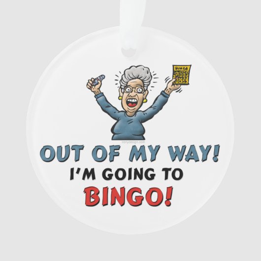 Bingo Lovers Ornament (voorkant)