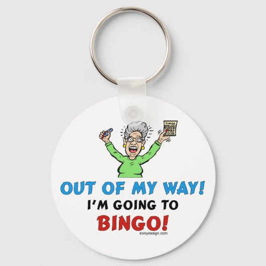 Bingo Lovers Sleutelhanger (Voorkant)