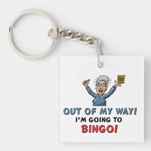 Bingo Lovers Sleutelhanger (voorkant)