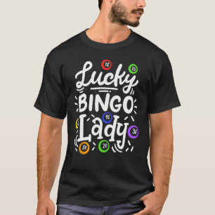 Bingo Lucky Bingo Lady T-shirt