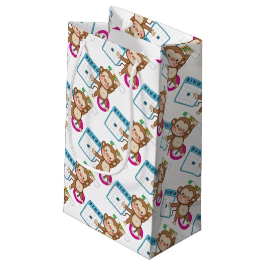 Bingo Monkey petit sac cadeau (Dos Angle)