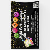 Bingo Night Fundraiser Banner (Verticaal)