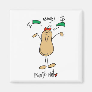 Bingo Noten T-shirts en Cadeaus Magneet