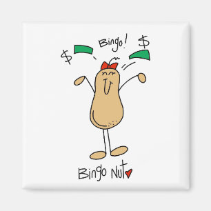 Bingo Noten T-shirts en Cadeaus Magneet