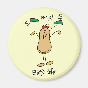 Bingo Nut Tshirts en Gifts Magneet