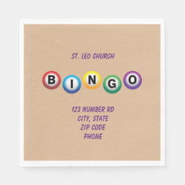 BINGO Paper Napkins Servet