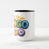 BINGO Patchwork Appliqué  Mok (Midden)