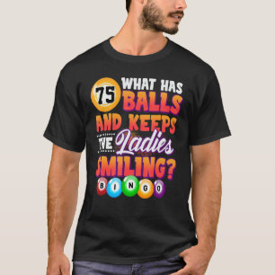 Bingo Player Costume for Adults Man Women Lottery T-shirt