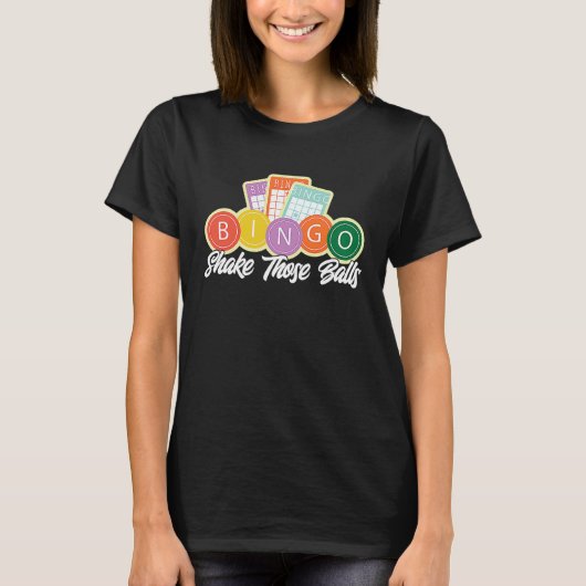 Bingo Player Shake Those Balls T-shirt (Voorkant)