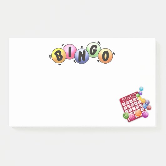 BINGO POST-IT® NOTES (Voorkant)