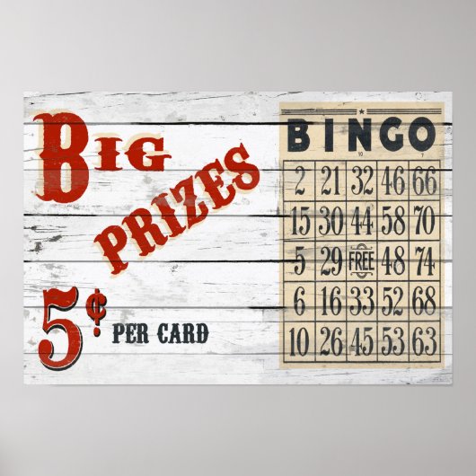 Bingo Poster (Voorkant)