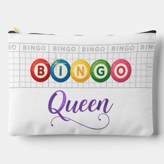 Bingo Queen Makeup Tote Bag Etui (Voorkant)