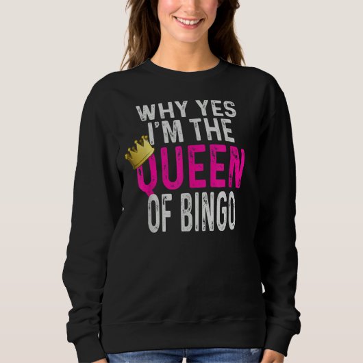 Bingo    Queen Of Bingo Trui (Voorkant)