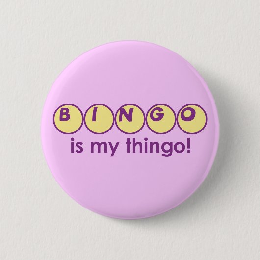 Bingo Ronde Button 5,7 Cm (Voorkant)