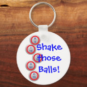 Bingo Shake Sleutelhanger (Voorkant)