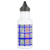 Bingo spel patronen groot raster waterfles  (Links)