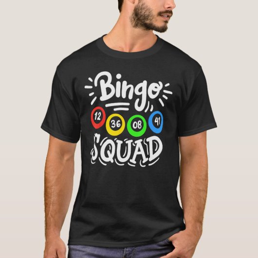Bingo Squad 1 T-shirt (Voorkant)