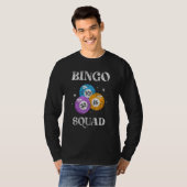 Bingo Squad Humor Player  Game T-shirt (Voorkant volledig)