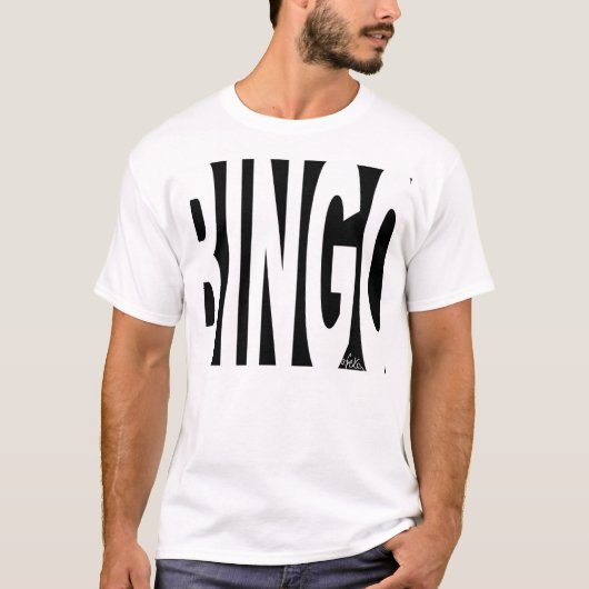 BINGO! T-SHIRT (Voorkant)