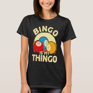 Bingo van de Speler van het bingo is Mijn Jargon T-shirt