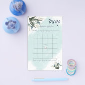 Bingo Vrijgezellenfeest Game Card Flyer (Enkel)