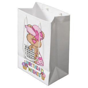 Bingo wenst je Birthday middelgrote cadeau tas Medium Cadeauzakje