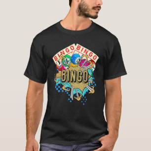 Bingo Winner Lottery Bingo Player Lotto Gambling B T-shirt