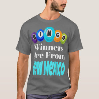 Bingo Winners zijn van New Meico Funny Game Night T-shirt