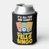 BINGO: Yells Bingo Playing Cards Blikjeskoeler (Blikje Voorkant)