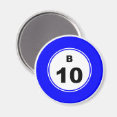 Bingobal B Magneet (Voorkant / Achterkant)