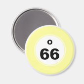 Bingobal O Magneet (Voorkant / Achterkant)