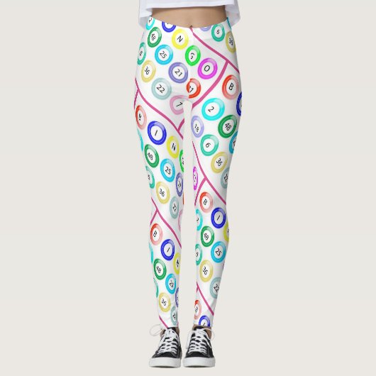 Bingoballetjes Leggings (Voorkant)