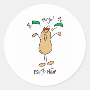 bingoet ronde sticker