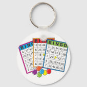 Bingokaarten Sleutelhanger (Voorkant)
