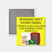 bingospelergrap magneet (Voorkant / Achterkant)