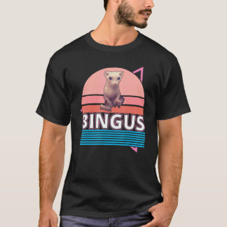 Bingus Mijn Geliefde Retro Vintage  Haarloze Sphyn T-shirt