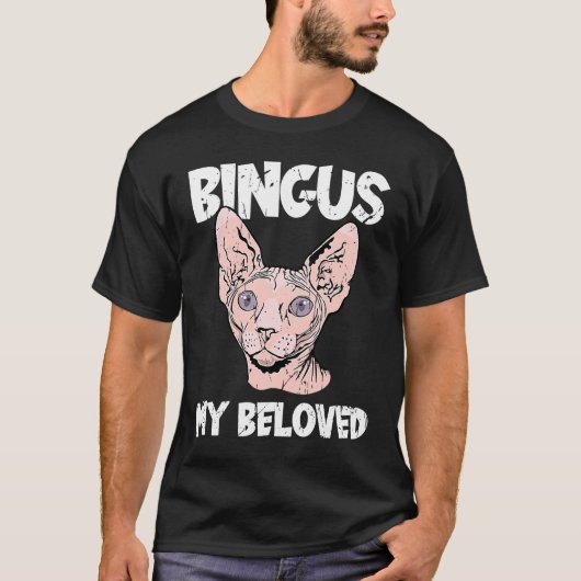 Bingus My Beloved Hairless Sphinx Cat Schattig SpP T-shirt (Voorkant)