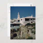 Binibeca Vell, Menorca, Spanje Briefkaart (Voorkant / Achterkant)