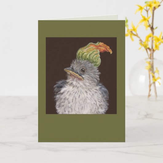 Bink carte bébé mockingbird (Fleur jaune)