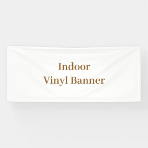 Binnen 76 x 183 cm vinyl banner