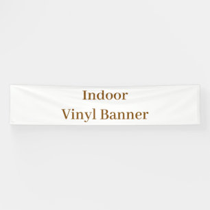 Binnen 76 x 366 cm vinyl banner
