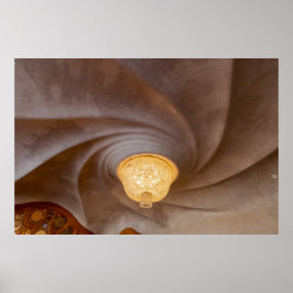 Binnen Casa Battlo in Barcelona Poster