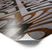 Binnen de Duomo di Milano Foto Afdruk (Hoek)