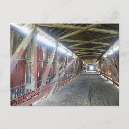 Binnen de Oude Brug Briefkaart (Voorkant)