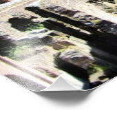 Binnen de Romeinse Colosseum Panorama Foto Afdruk (Hoek)