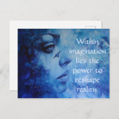 Binnen de verbeelding briefkaart (Voorkant / Achterkant)