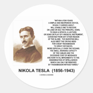 Binnen een paar jaar eenvoudig goedkoop apparaat ronde sticker